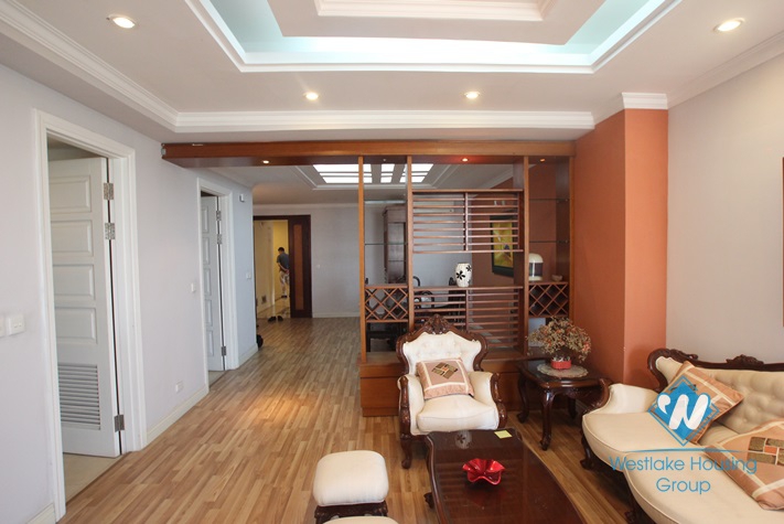 Apartment with nice furniture available for rent in Ciputra, Tay Ho, Hanoi